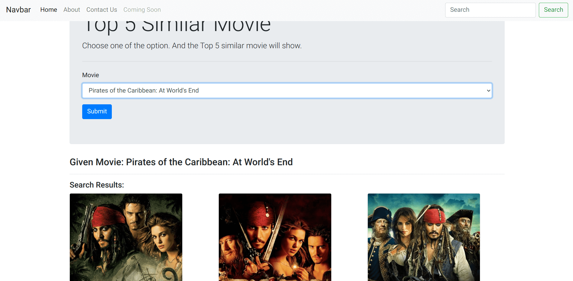 Movie Recommendation System